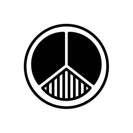 Icon for fraction,small partのイラスト素材