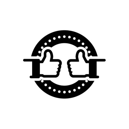 Icon for thumbs,thumbs upのイラスト素材