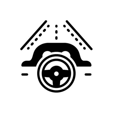 Icon for drives,drivingのイラスト素材