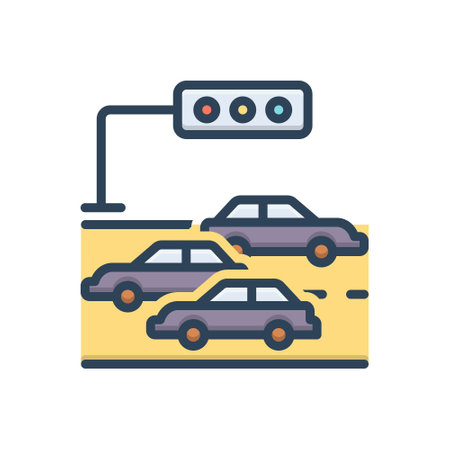 Icon for traffic,vehicleのイラスト素材