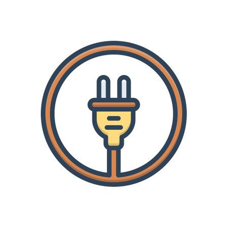 Icon for plug,socketのイラスト素材