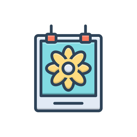 Icon for fotos,photoのイラスト素材