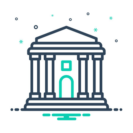 Icon for civic,councilのイラスト素材