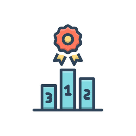 Icon for ranked,rankのイラスト素材