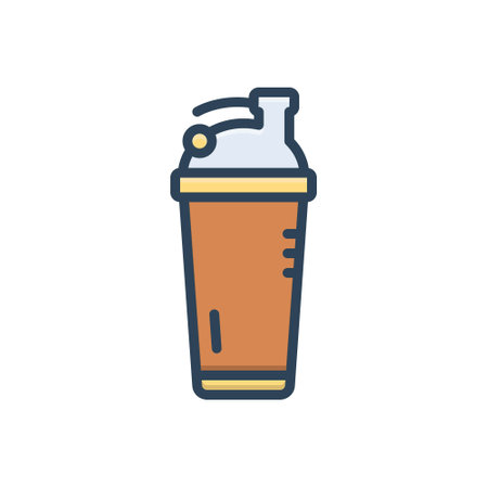 Icon for shake,water bottleのイラスト素材