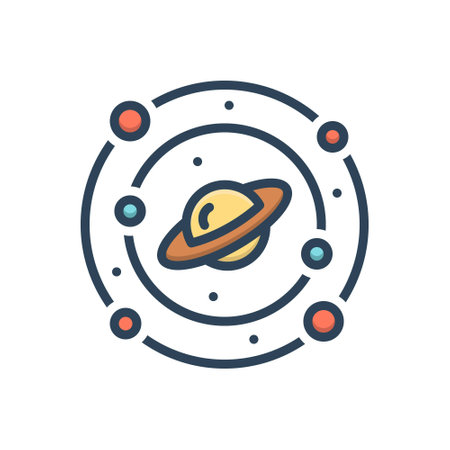 Icon for planet,sphereのイラスト素材