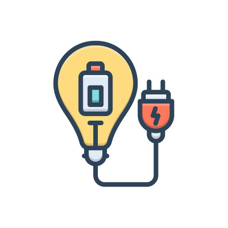 Icon for saver,electricityのイラスト素材