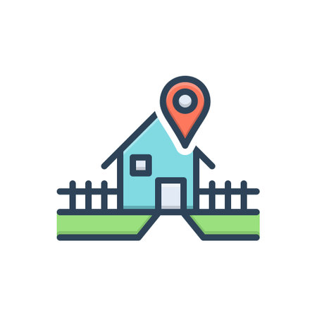 Icon for homeland,motherlandのイラスト素材