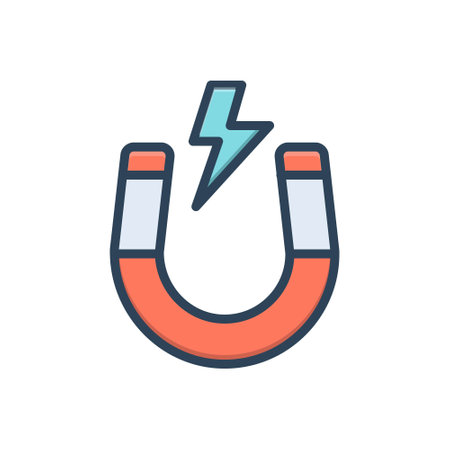 Icon for magnet,lodestoneのイラスト素材