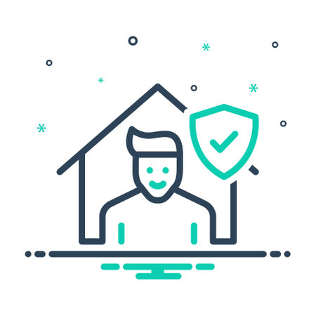 Icon for ensure,secureのイラスト素材