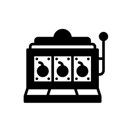 Icon for slots,casinoのイラスト素材