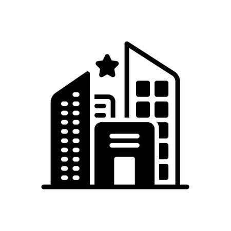 Icon for companies,buildingのイラスト素材