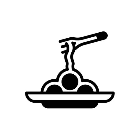 Icon for italian,spaghettyのイラスト素材
