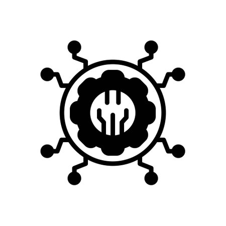 Icon for technological,high techのイラスト素材