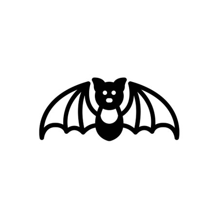 Icon for bat,halloweenのイラスト素材
