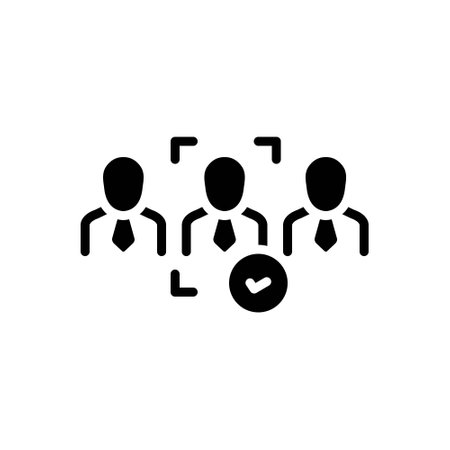 Icon for applicants,suitorのイラスト素材