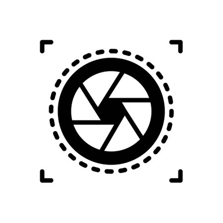 Icon for exposure,cameraのイラスト素材