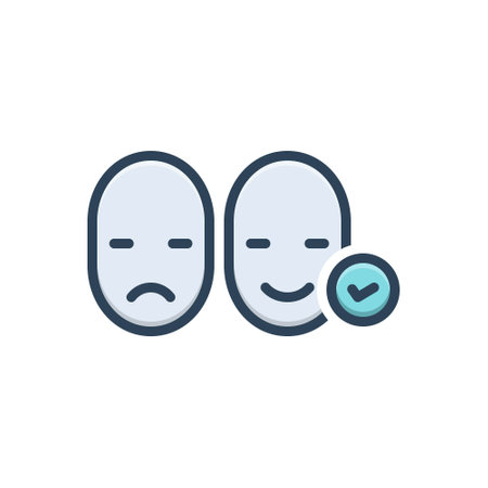 Icon for positive,happyのイラスト素材