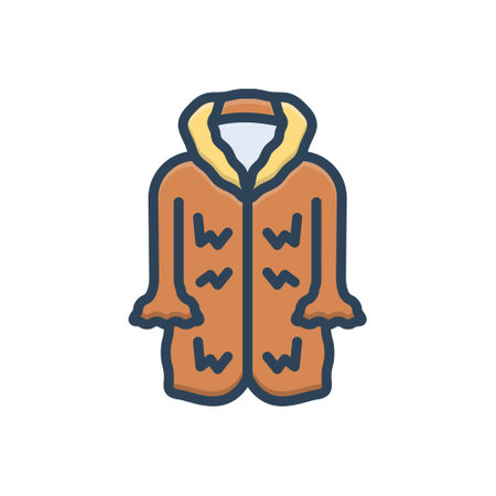 Icon for fur,animal hairのイラスト素材