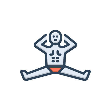 Icon for fitness,exerciseのイラスト素材