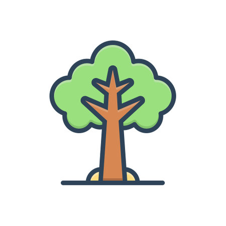 Icon for tree,plantのイラスト素材