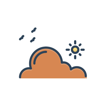 Icon for sky,heavenのイラスト素材