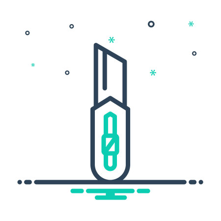 Icon for blade,knifeのイラスト素材