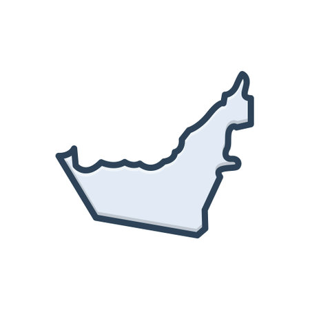 Icon for emirates,arabのイラスト素材