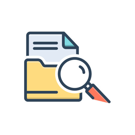 Icon for index,index cardのイラスト素材