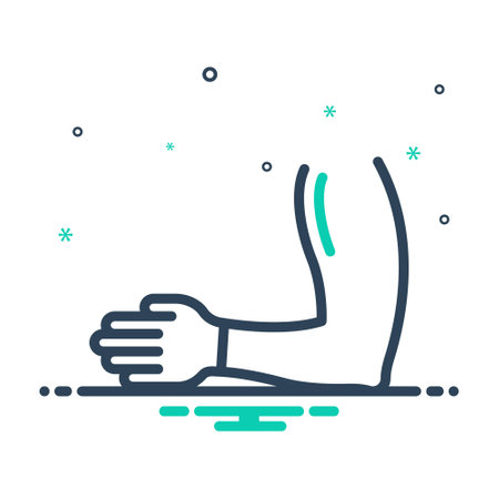 Icon for arms,handのイラスト素材
