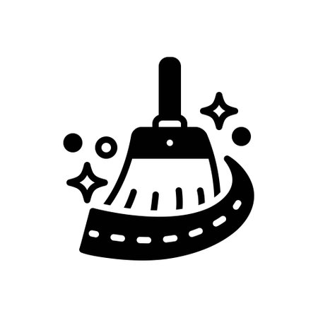 Icon for cleaner,swabberの写真素材