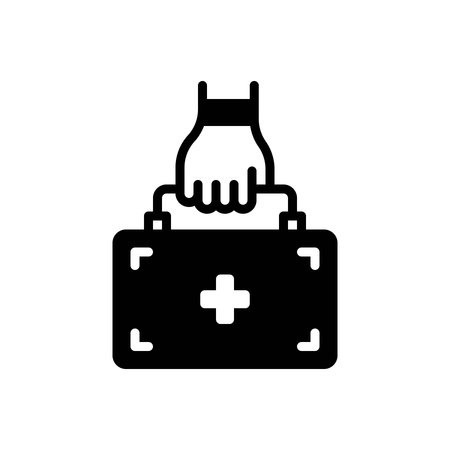 Icon for handled,holdのイラスト素材