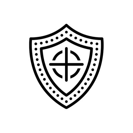 Icon for shield,armorのイラスト素材