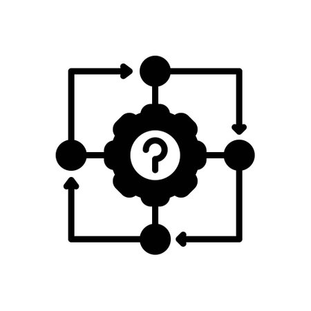 Icon for causes,reasonのイラスト素材