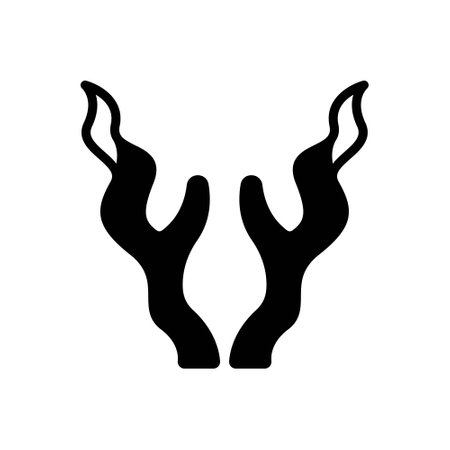 Icon for horny,reindeerのイラスト素材