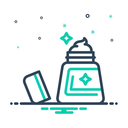 Icon for cream,productのイラスト素材