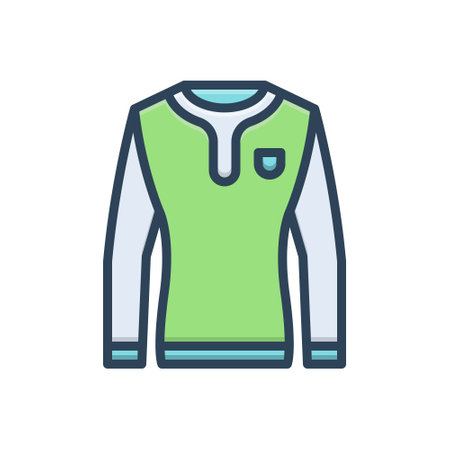 Icon for sleeve,shirtのイラスト素材