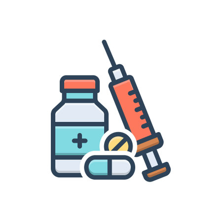 Icon for drugs,medicineのイラスト素材