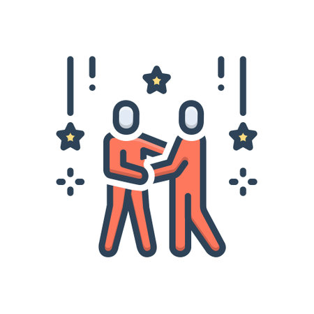 Icon for congratulations,good wishesのイラスト素材