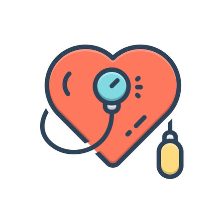 Icon for bp,medicalのイラスト素材