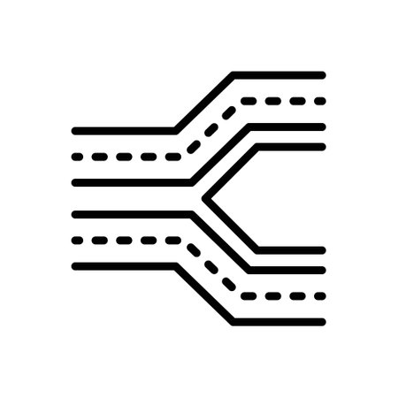 Icon for track,train tracks,travelのイラスト素材