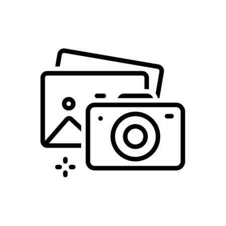 Icon for photo,portraitのイラスト素材