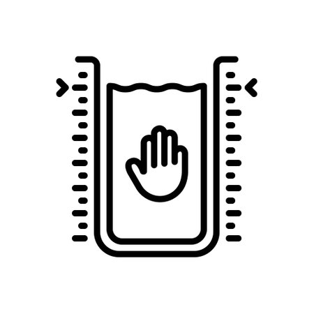 Icon for limit,rangeのイラスト素材