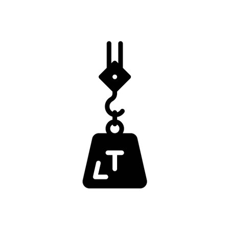 Icon for tons,weightのイラスト素材