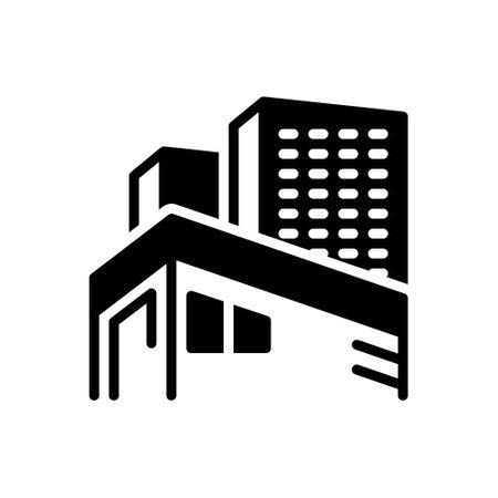 Icon for headquarters,head officeのイラスト素材