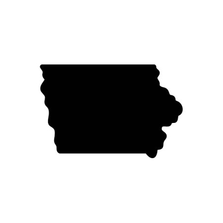 Icon for iowa,usaのイラスト素材