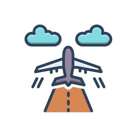 Icon for flights,flyingのイラスト素材