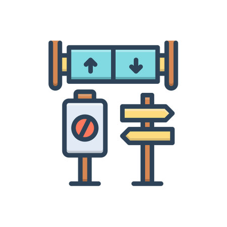 Icon for signs,advertisementのイラスト素材