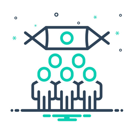 Icon for union,organizationのイラスト素材