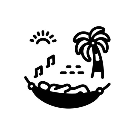 Icon for enjoying,beachのイラスト素材